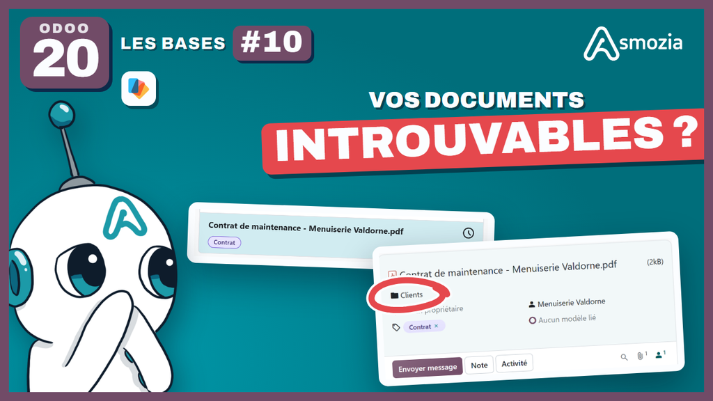 Joindre, classer et retrouver un document
