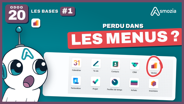 Se connecter et se repérer dans Odoo