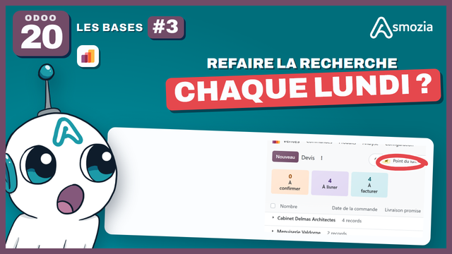 Filtrer, regrouper et enregistrer un favori