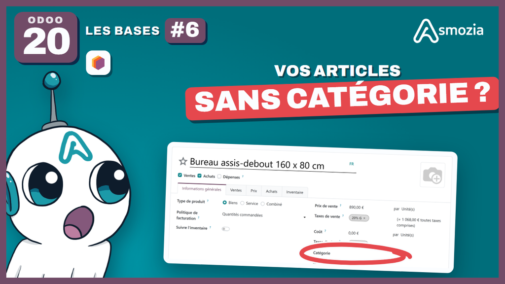 Catégories d'articles
